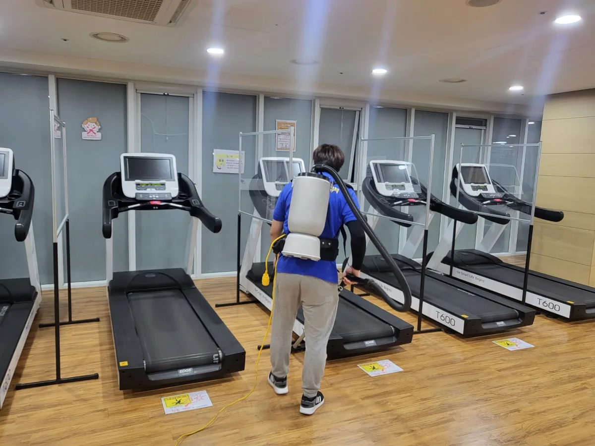 청양군 청남면 헬스장 탕비실 직원 휴게공간 위생청소 사례 - 행진크린
