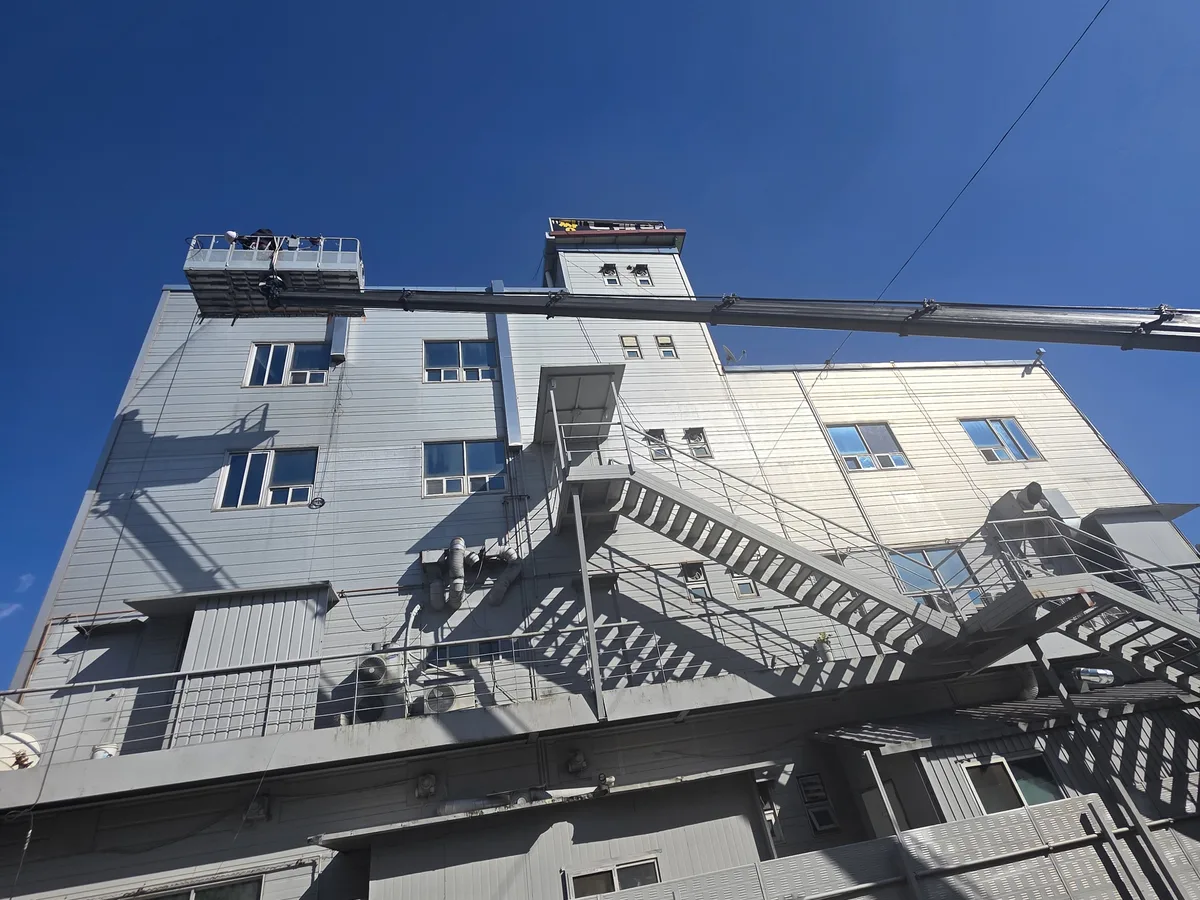 금산군 진산면 건물 화장실 세면대 살균 위생청소 사례 - 행진크린